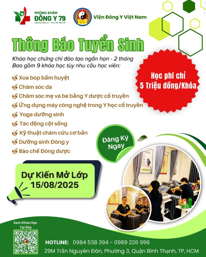 Tuyển Sinh Kh&oacute;a Học tại Đ&ocirc;ng Y 79